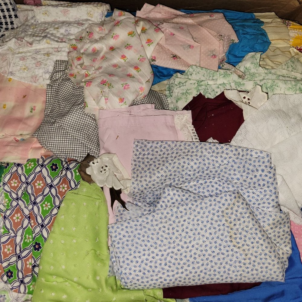 Fabric Pieces and Scraps